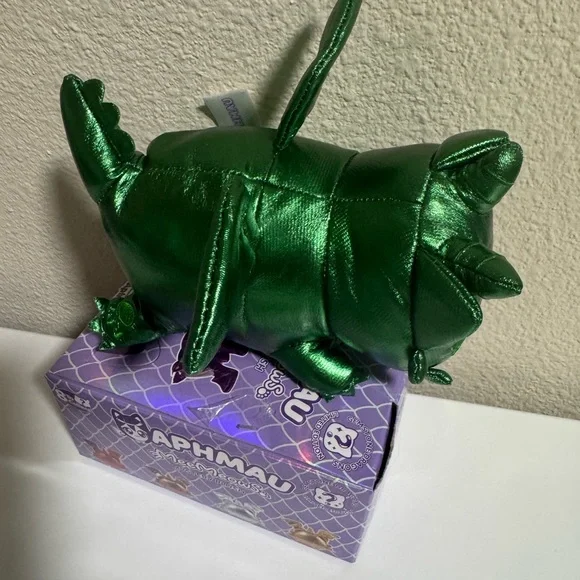 Aphmau Meemeow Emerald Dragon Cat Plush 6” - New Open Box - Picture 7 of 7